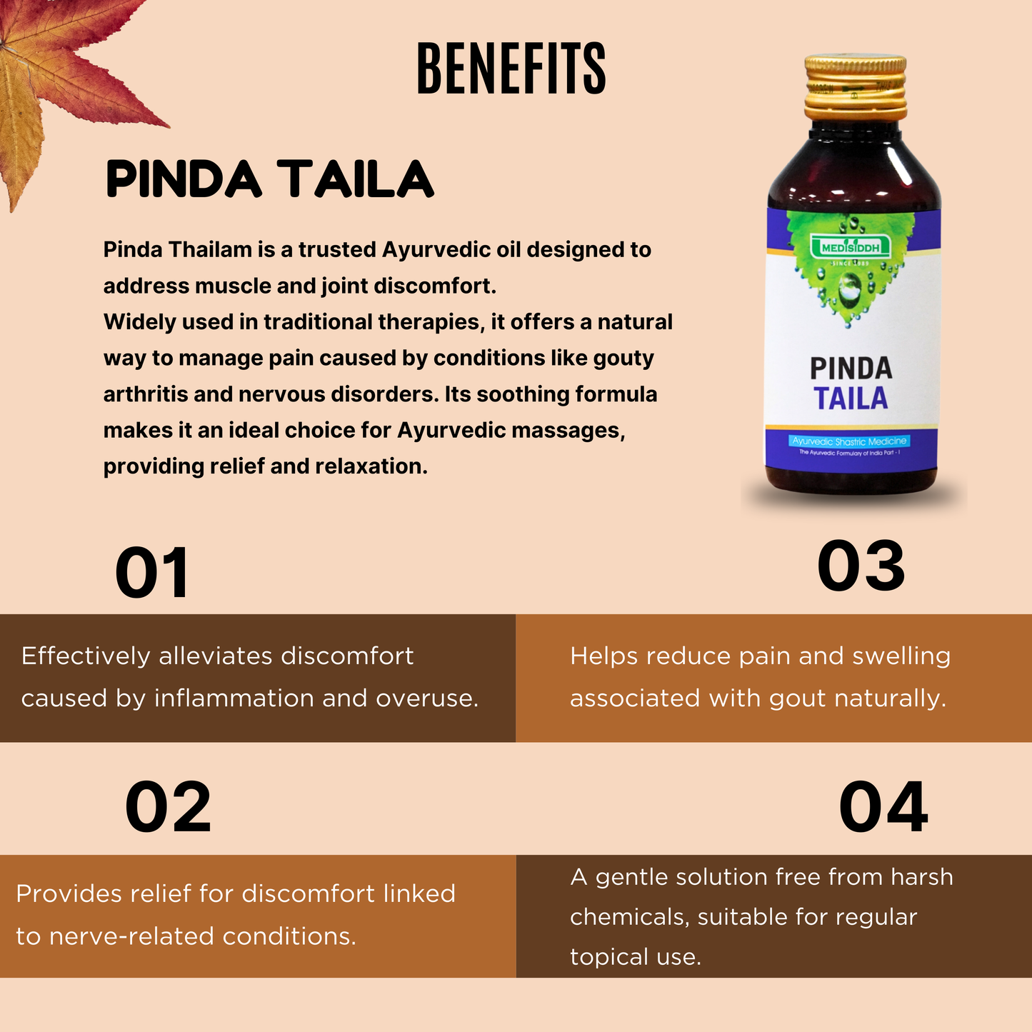 Pinda thailam - (pinda oil) MediSiddh