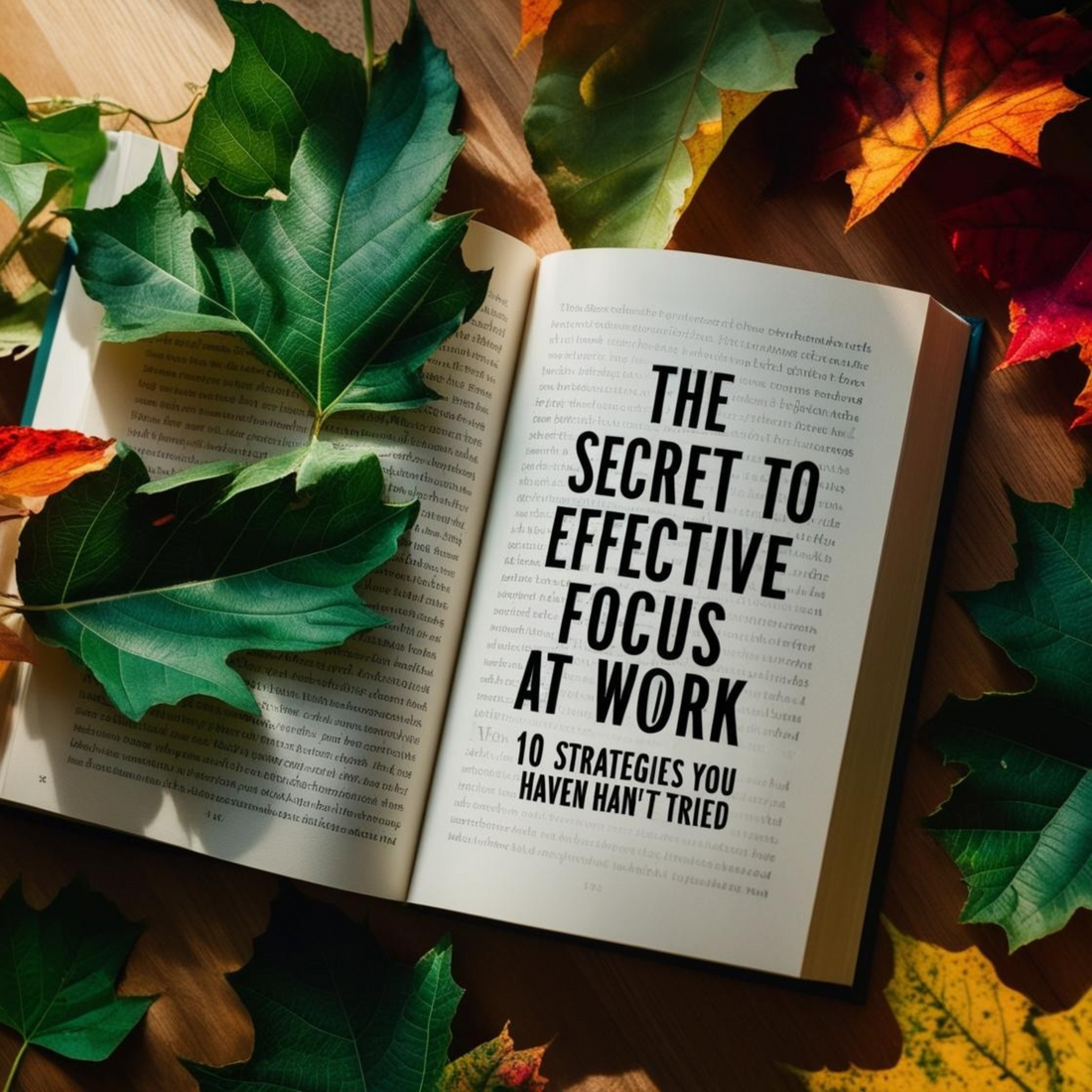 The Secret to Effective Focus at Work 10 Strategies You Haven't Tried