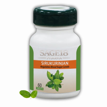 Sirukurinjan Tablet / Gymnema sylvestre tablet - Sage 18