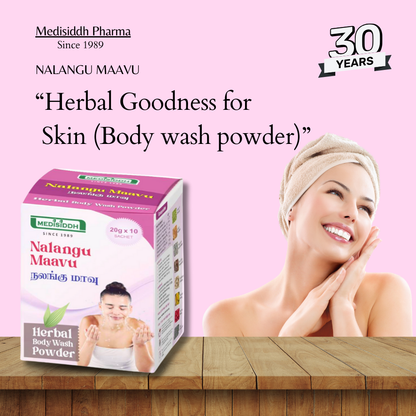 Nalangu maavu / Herbal bath powder / uptan powder / sunni pindi (20g x 10 Sachet)