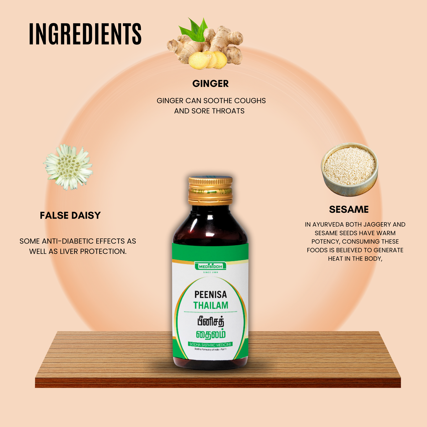 Peenisa Thailam -(nasal drops) MediSiddh