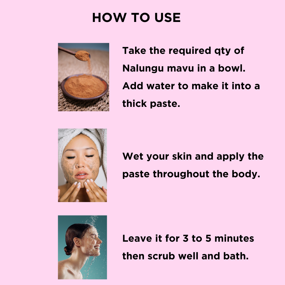 Nalangu maavu / Herbal bath powder / uptan powder / sunni pindi (20g x 10 Sachet)