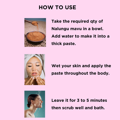 Nalangu maavu / Herbal bath powder / uptan powder / sunni pindi (20g x 10 Sachet)