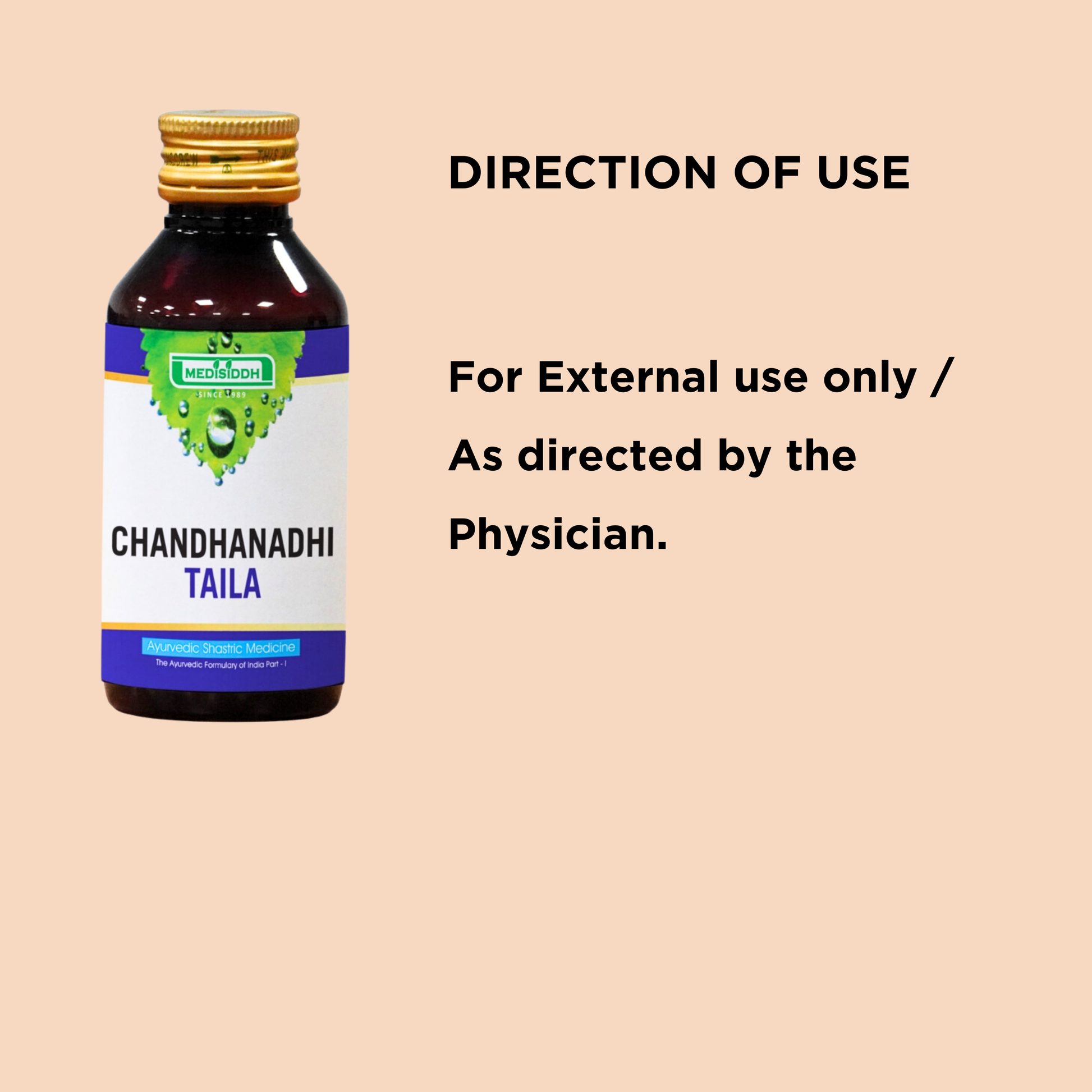 Chandanathi Thailam - (sandalwood oil) MediSiddh
