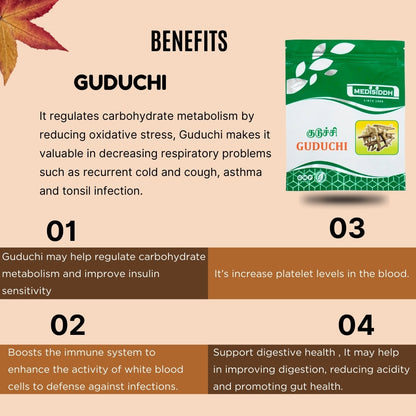 Guduchi Chooranam / Tinospora Cordifolia chooranam -( Giloi ) MediSiddh