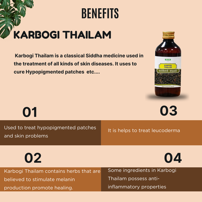 Karbogi thailam - (camphor oil) AllHerbs.com