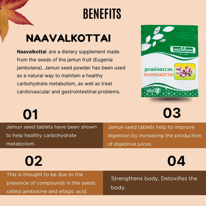 Naavalkottai Chooranam / Jamun seed Powder MediSiddh