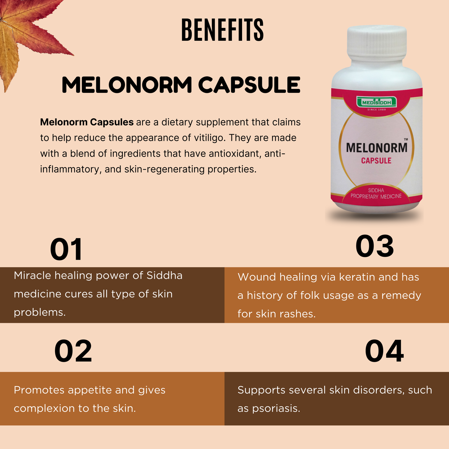 Melonorm Capsule MediSiddh
