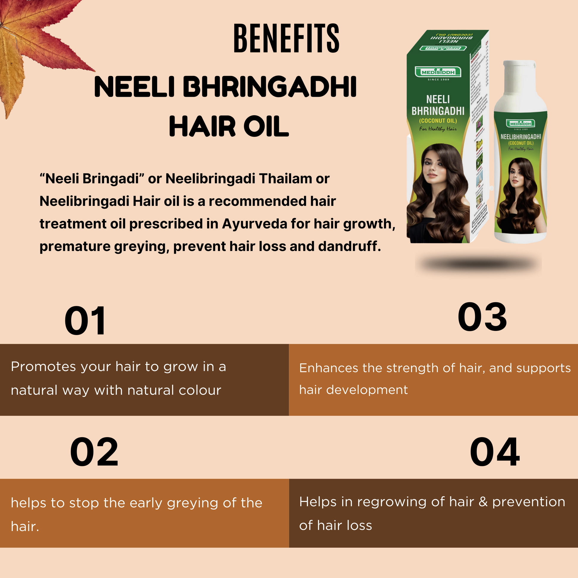Neeli bhringadhi  hair oil | 7 in 1 Herbal oil AllHerbs.com