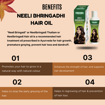Neeli bhringadhi  hair oil | 7 in 1 Herbal oil AllHerbs.com