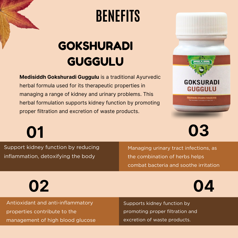 Gokshuradi guggulu MediSiddh