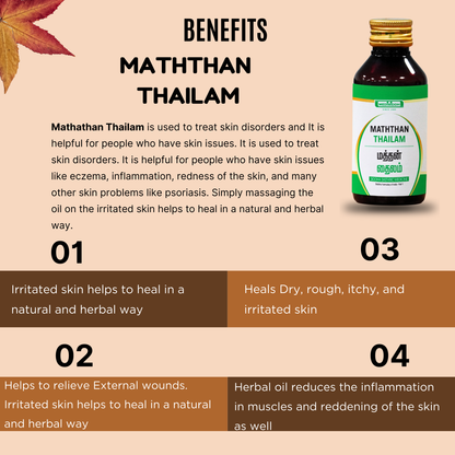 Maththan  Thailam - (Mathan thailam) MediSiddh
