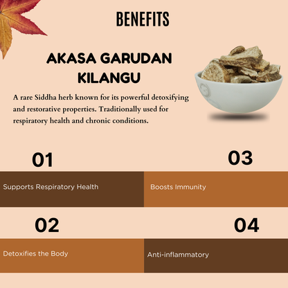 Akasa Garudan Kilangu [Raw] AllHerbs.com