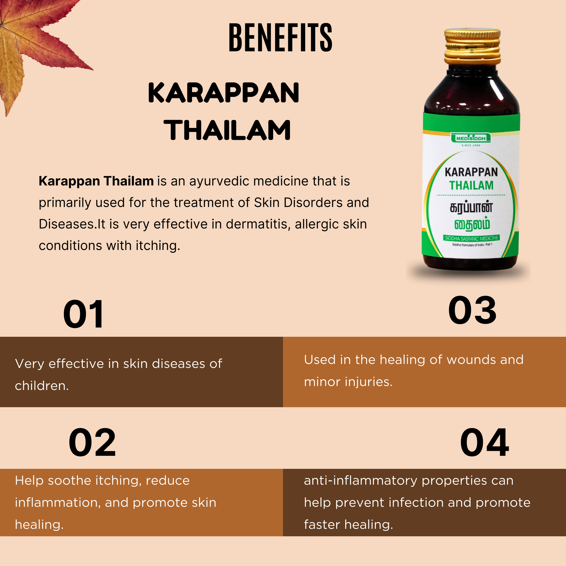 Karappan thailam -(karappan oil) AllHerbs.com