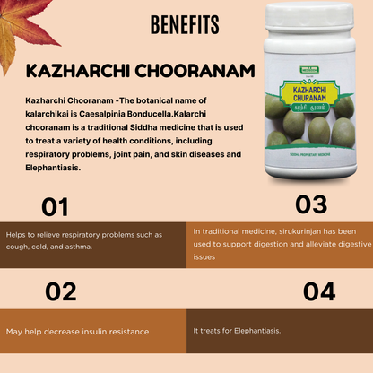 Kazhar﻿chi Chooranam - kalarchi kai AllHerbs.com