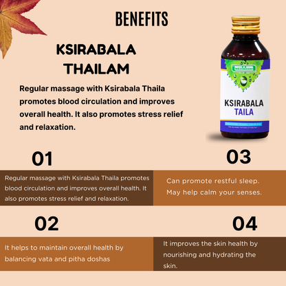 Ksirabala Thailam MediSiddh