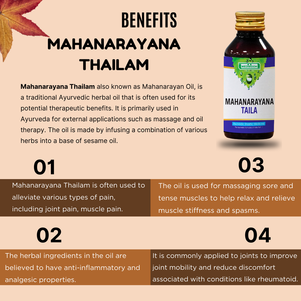 Mahanarayana Taila - (mahanarayan tel) MediSiddh