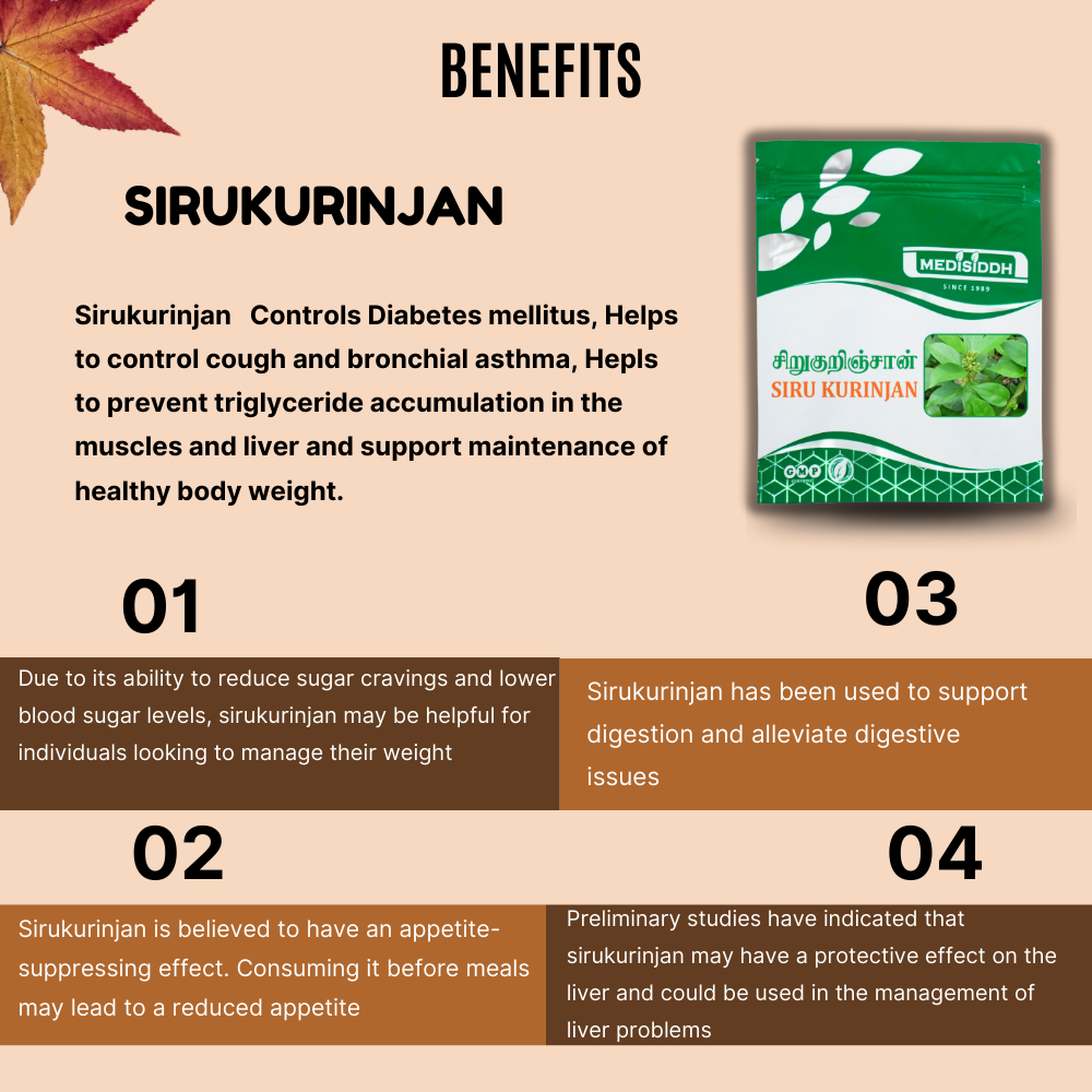 Sirukurinjan Chooranam / Gymnema sylvestre Powder MediSiddh