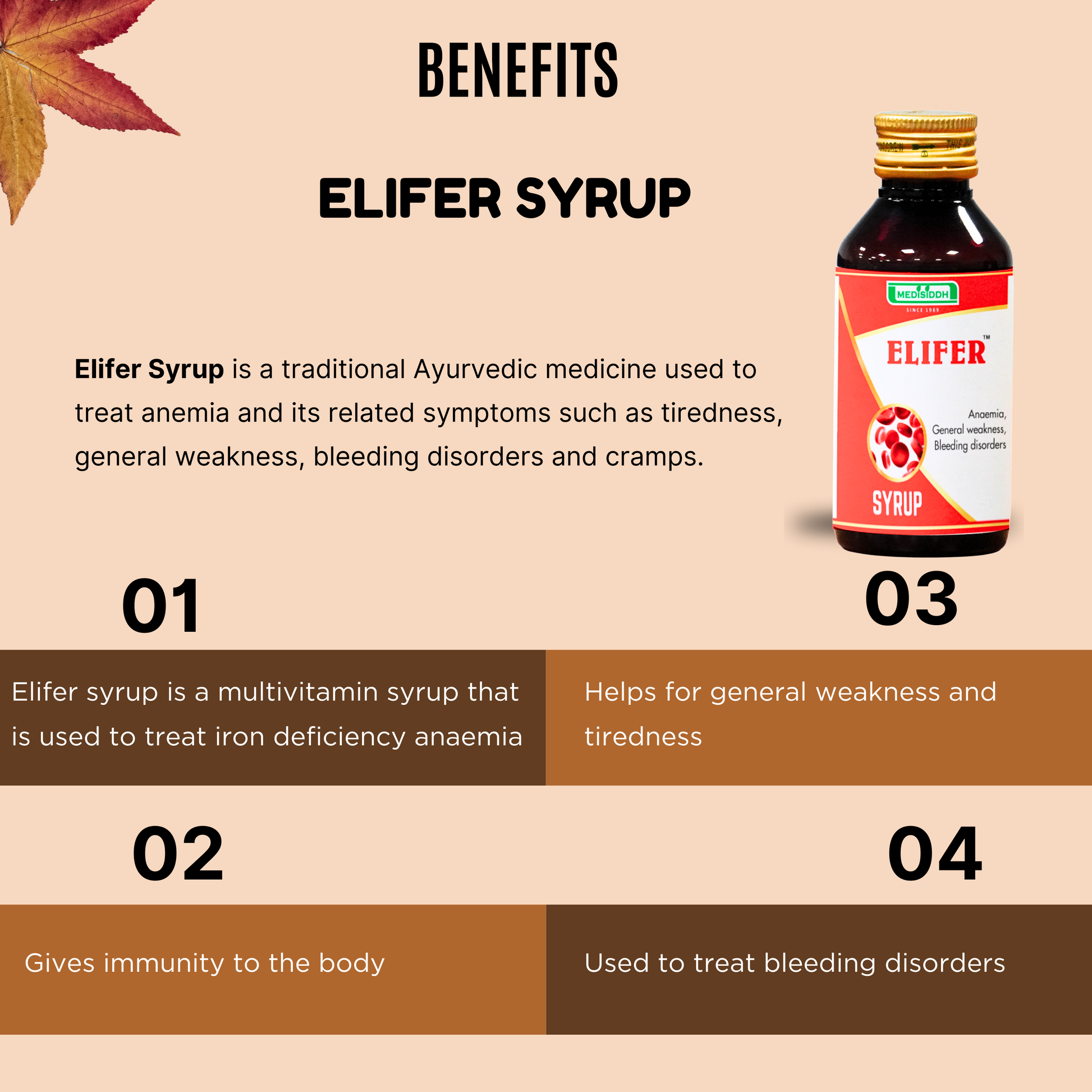 Elifer Syrup MediSiddh