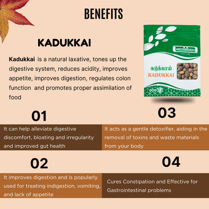 Kadukkai Chooranam / Haritaki Powder MediSiddh