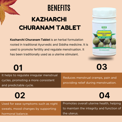 Kazharchi Chooranam Tablet / Fever Nut Tablet - kalarchi kai MediSiddh