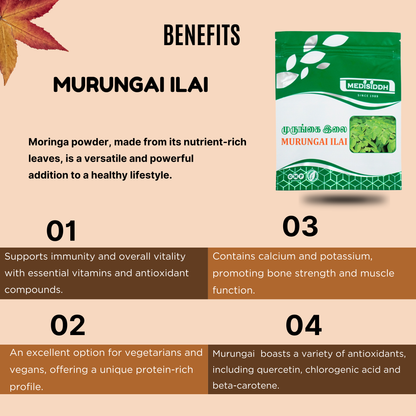 Murungai ilai Chooranam / Moringa leaf powder -(Moringa Powder) MediSiddh
