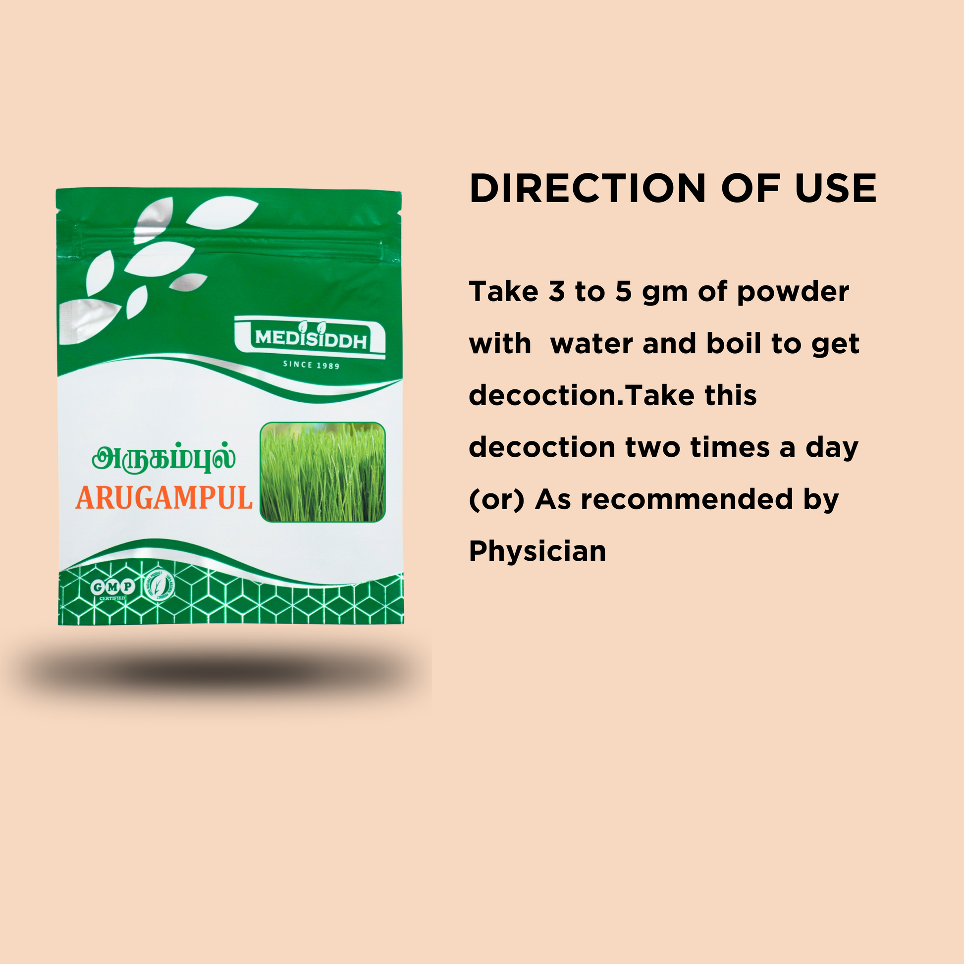 Arugampul chooranam - (Durva Grass ) MediSiddh