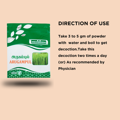 Arugampul chooranam - (Durva Grass ) MediSiddh