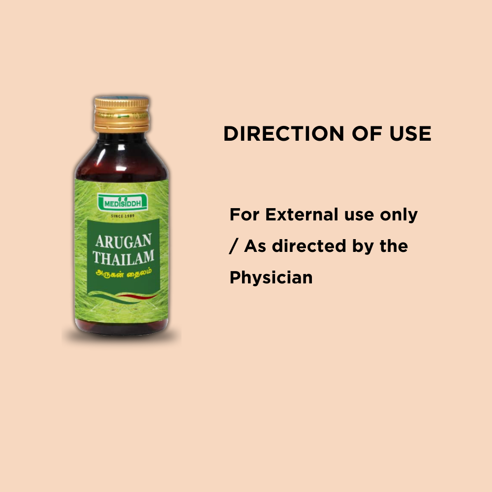 Arugan thailam / (durva grass) MediSiddh