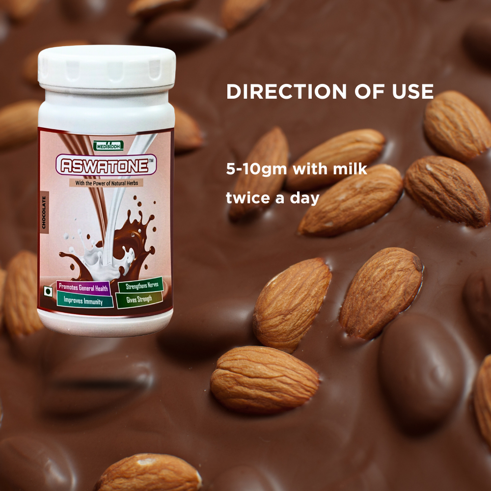 Aswatone Chocolate Powder (Health Drink) MediSiddh