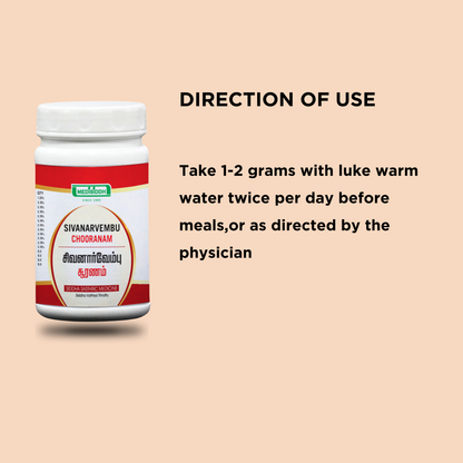 Sivanar Vembu chooranam / Wiry Indigo -(Indigofera aspalathoides) MediSiddh