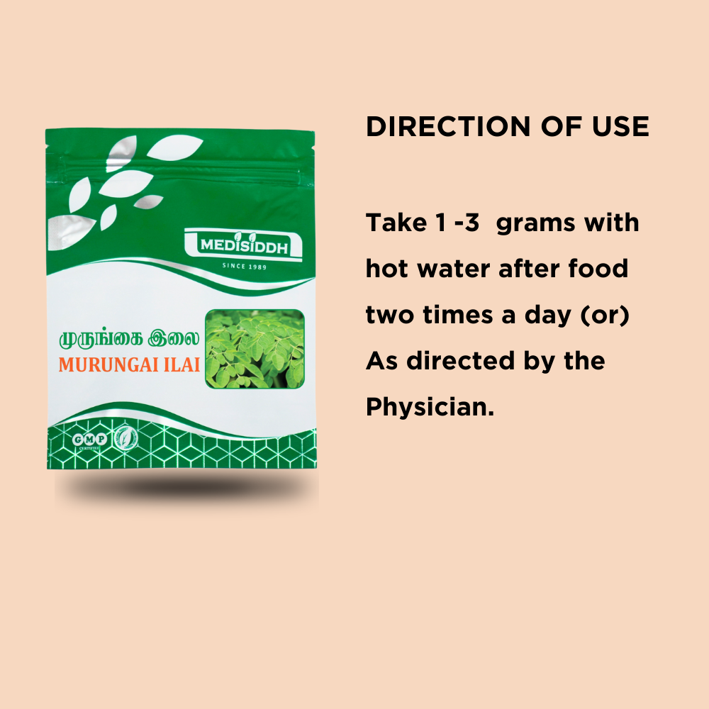 Murungai ilai Chooranam / Moringa leaf powder -(Moringa Powder) MediSiddh