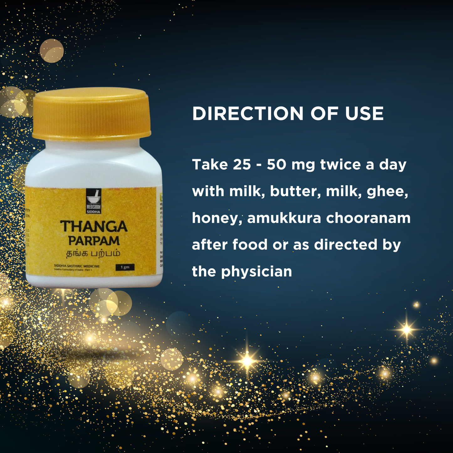 Thanga Parpam / Swarna Bhasma MediSiddh