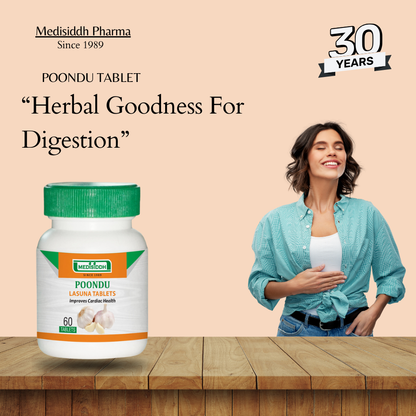 Poondu/Lasuna Tablet / Garlic tablet MediSiddh