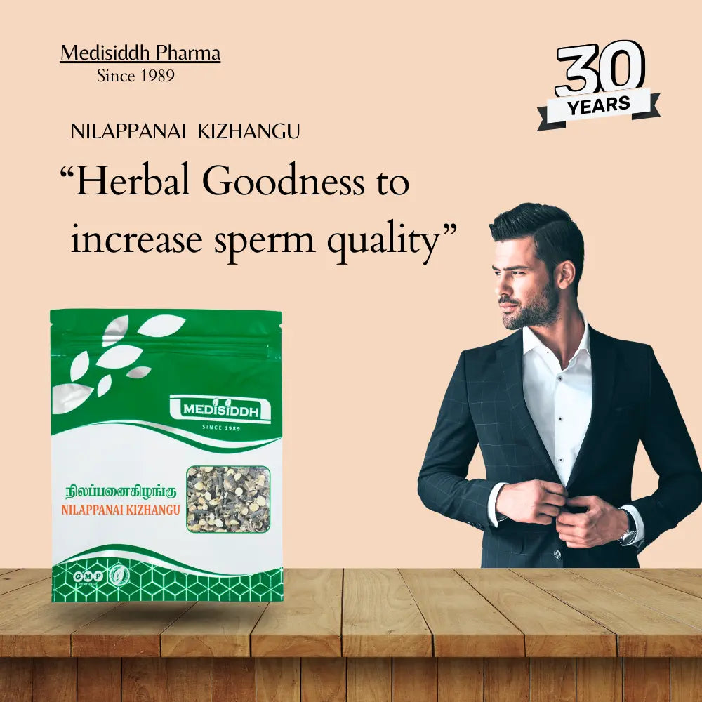 Nilappanai kizhangu Chooranam / Black Musli Powder - (muesli ) MediSiddh