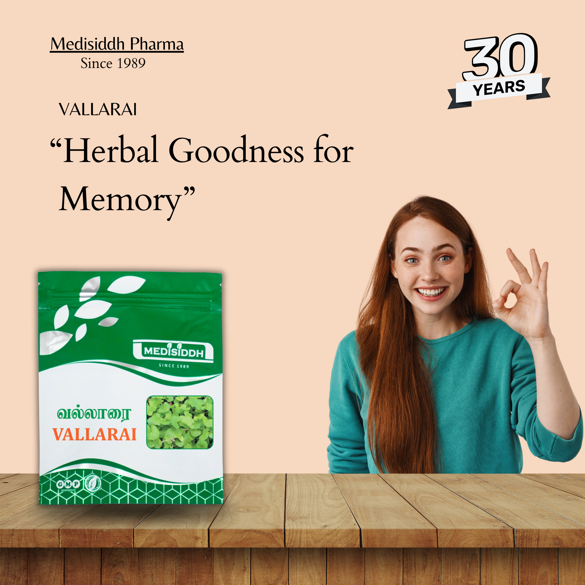 Vallarai Chooranam / Gotu kola Chooranam -(Brahmi Powder) MediSiddh