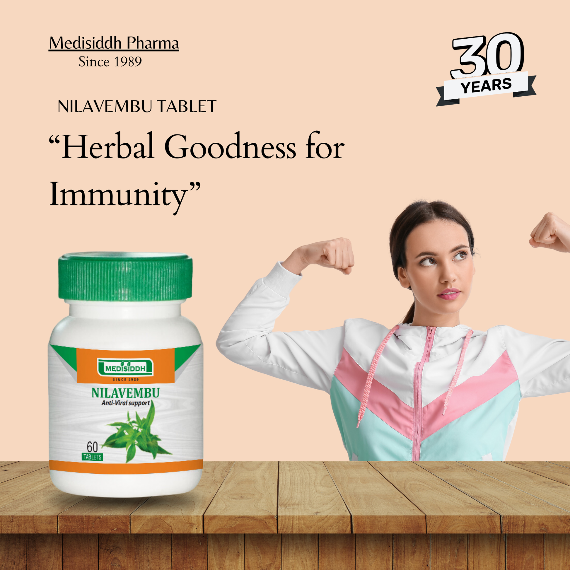 Nilavembu Tablet / andrographis paniculata Tablet MediSiddh