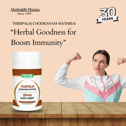 Thiripala Chooranam Tablet / Triphala Tablet MediSiddh