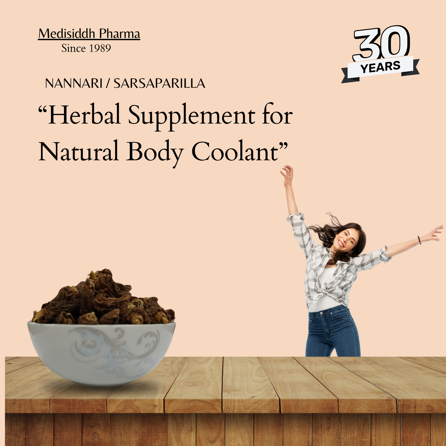 Nannari / Sarsaparilla [Dried Root] AllHerbs.com