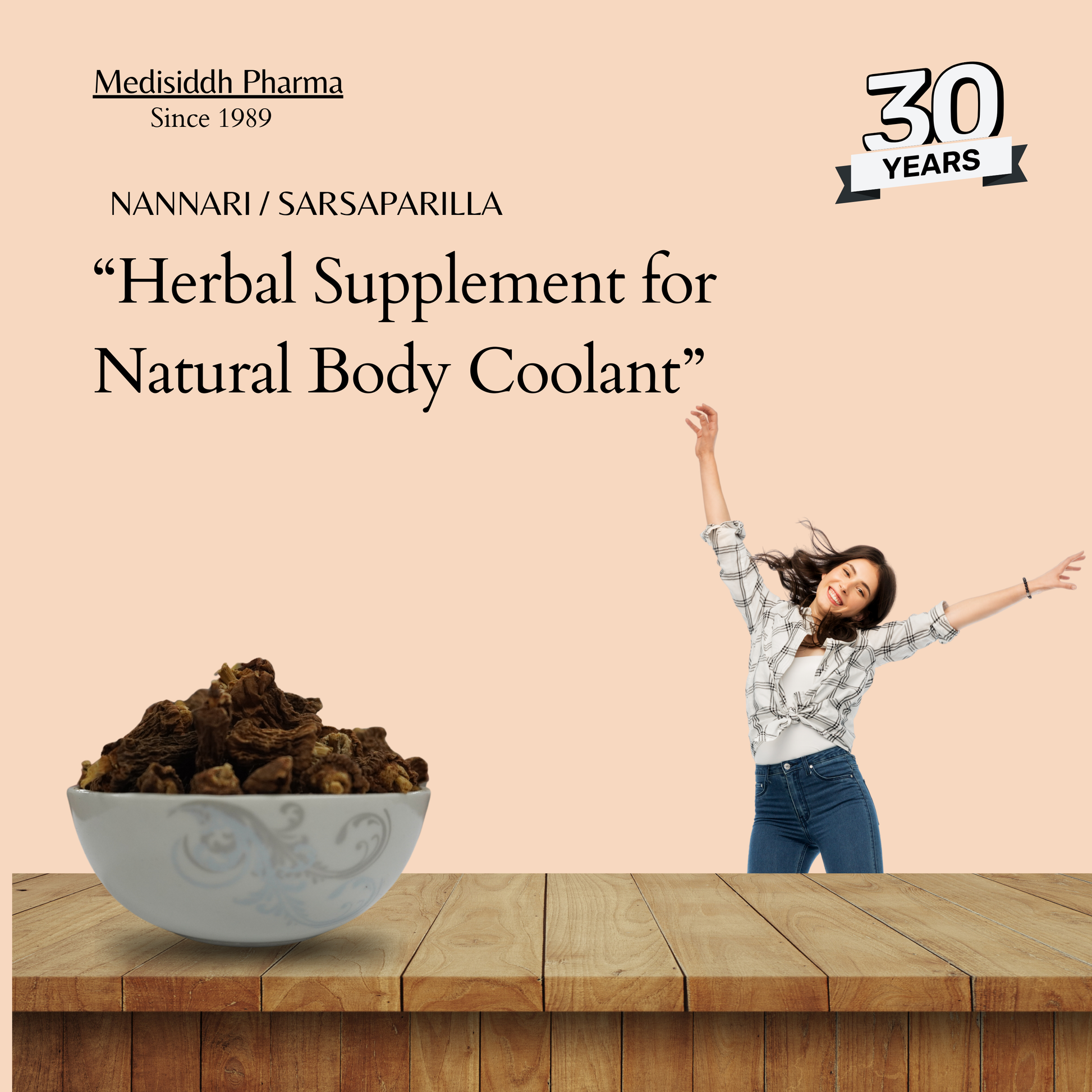 Nannari / Sarsaparilla [Dried Root] AllHerbs.com