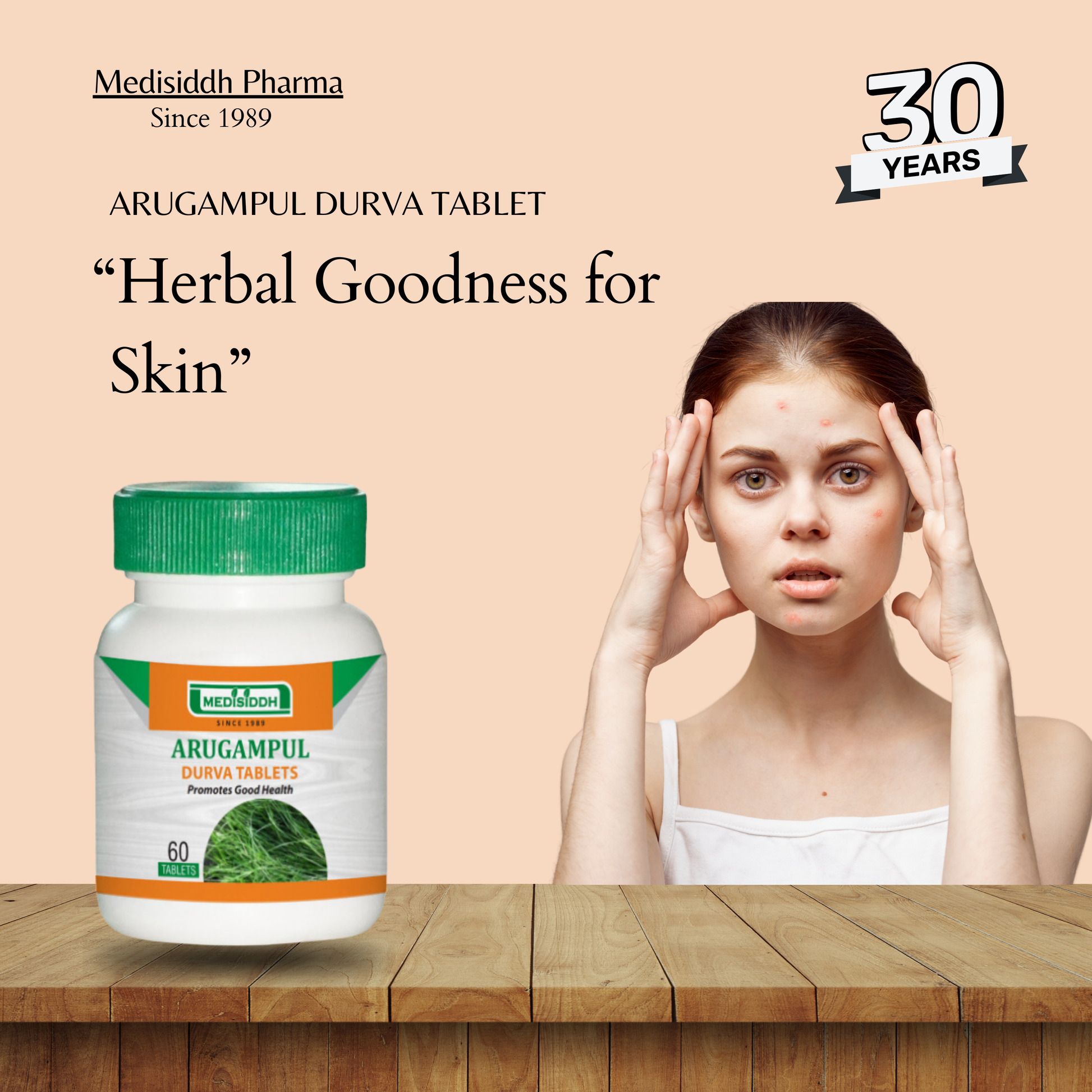 Arugampul Tablet /Durva tablet MediSiddh