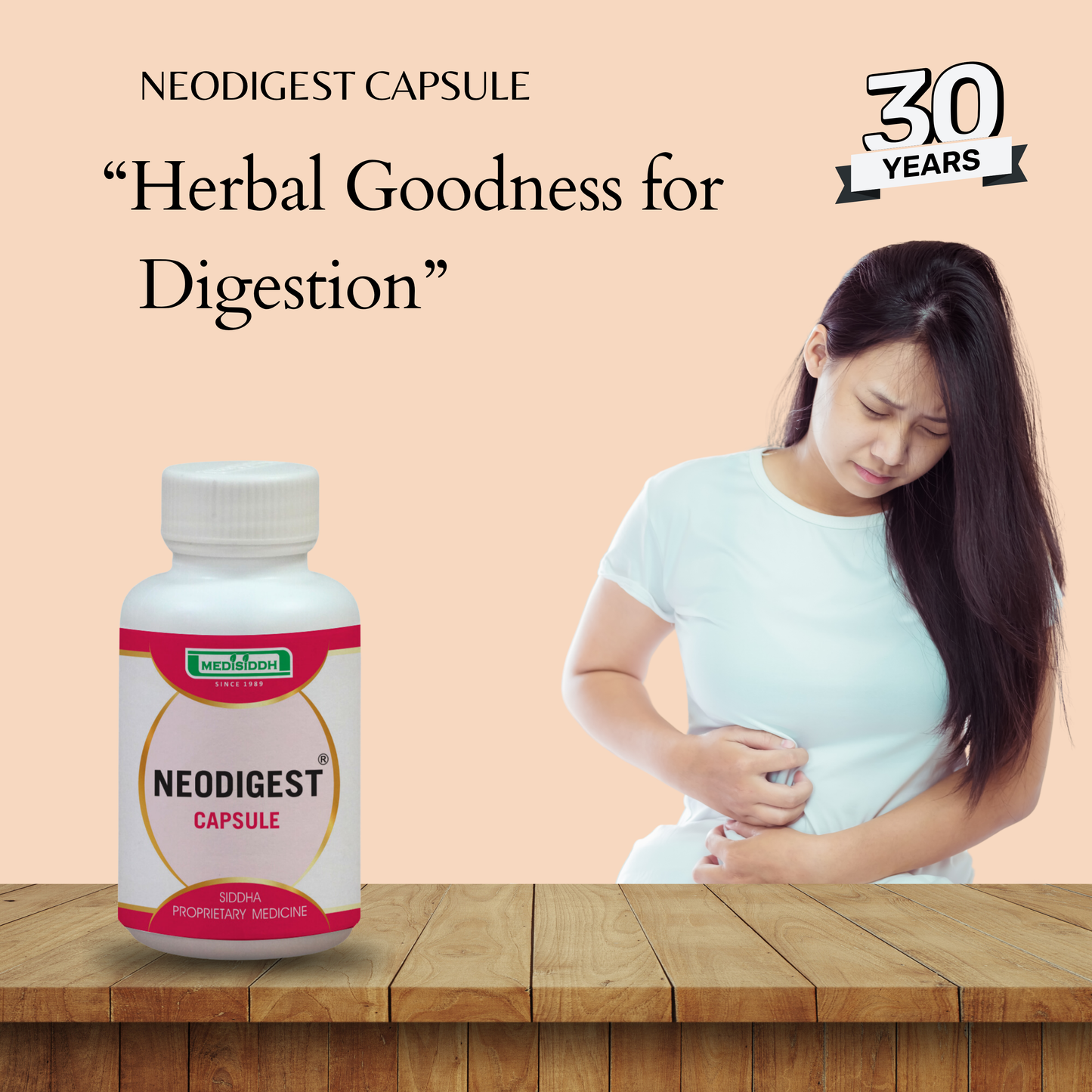 Neodigest Capsule for indigestion and bloating AllHerbs.com