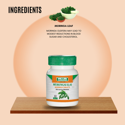Moringa Tablet / drumstick - (horseradish tree)Tablet MediSiddh