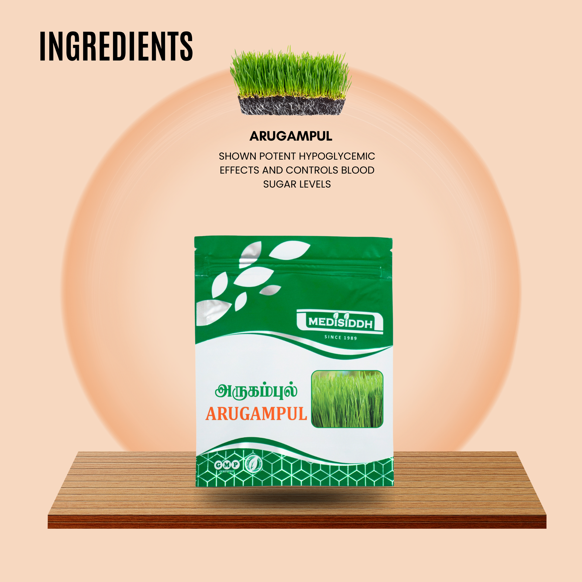 Arugampul chooranam - (Durva Grass ) MediSiddh