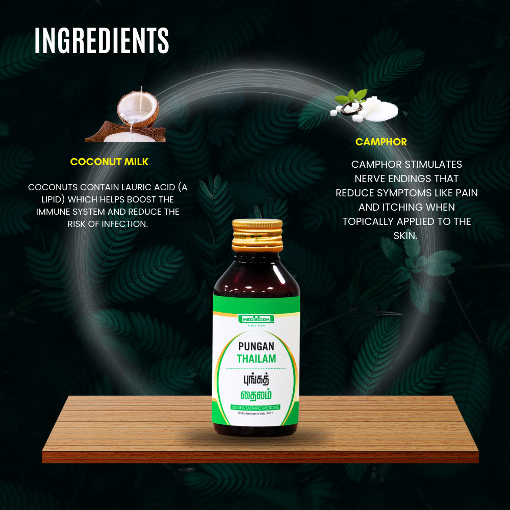 Pungan Thailam - (Karanj) MediSiddh