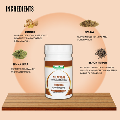 Nilavagai Chooranam Tablet / East Indian Senna MediSiddh