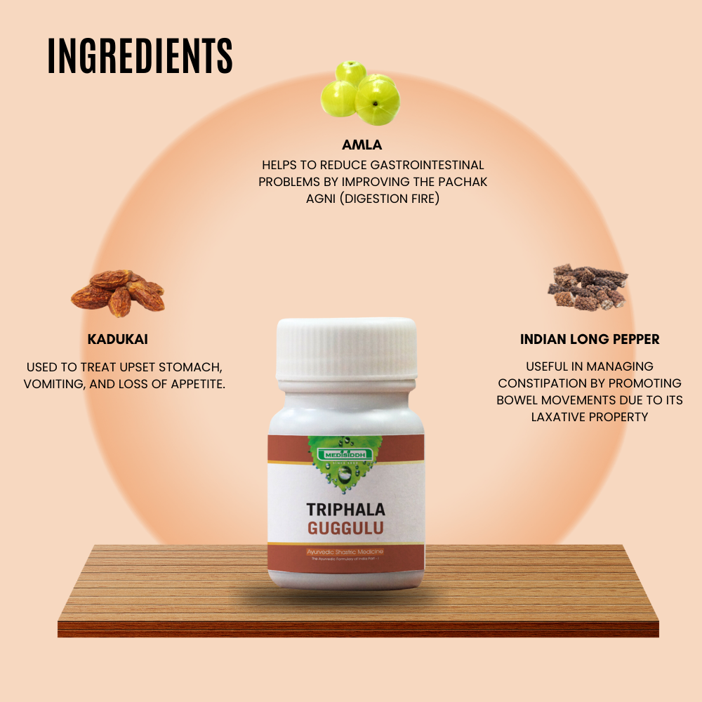 Tripala guggulu MediSiddh