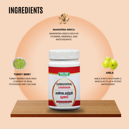 Sundaivatral Chooranam / Turkey berry MediSiddh