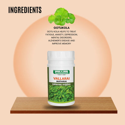 Vallarai mathirai /gotu kola MediSiddh