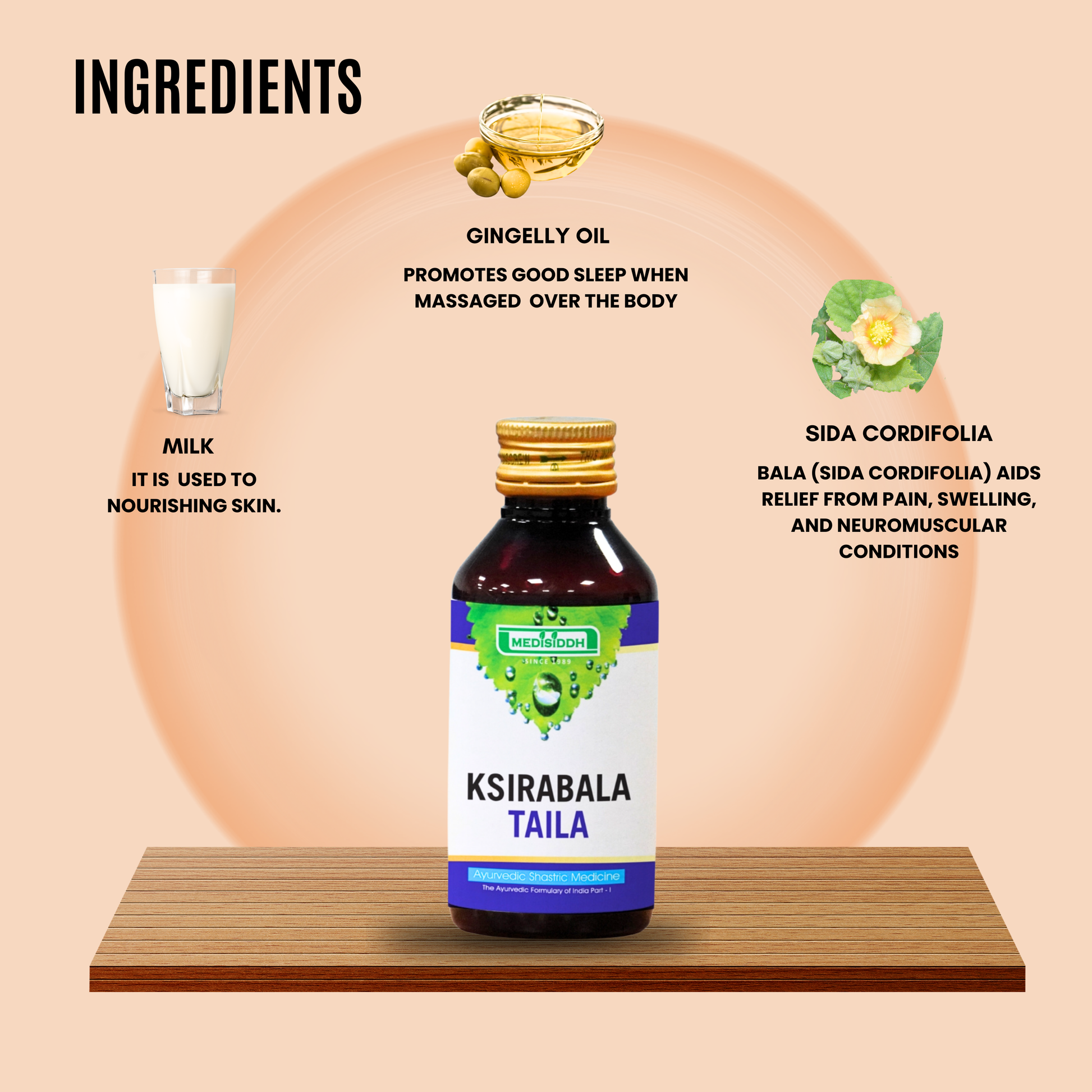 Ksirabala Thailam MediSiddh